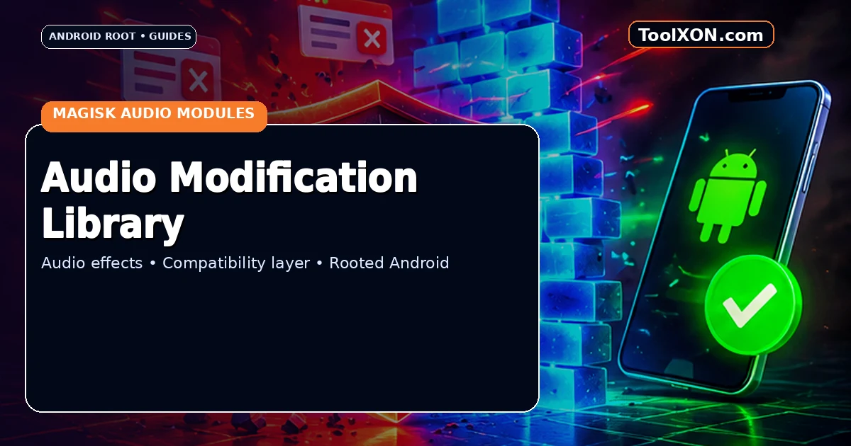 Audio Modification Library (AML): Magisk Module Guide