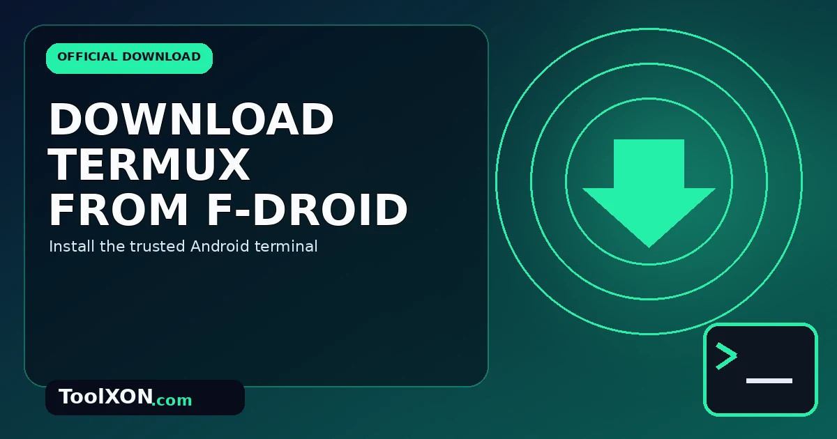 How to Download and Install Termux from F-Droid (Official Guide)
