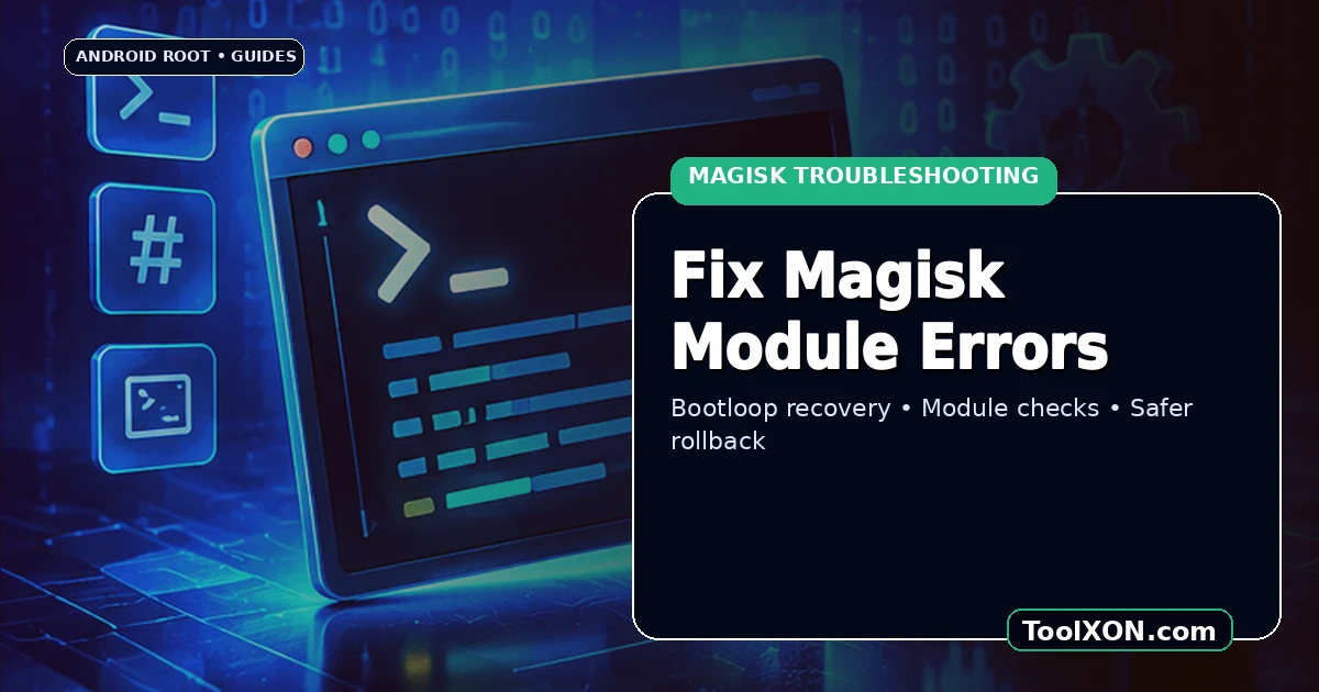 Fix Magisk Module Errors and Bootloops: Safe Recovery Guide