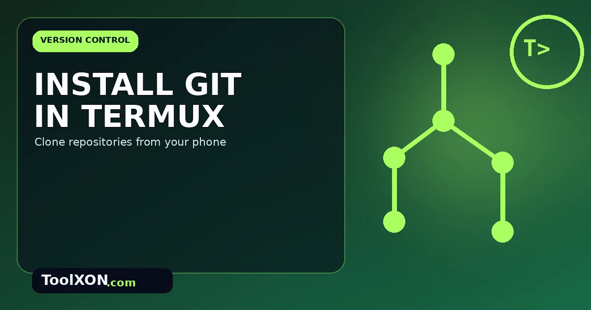 How to Install Git in Termux and Clone a Repository