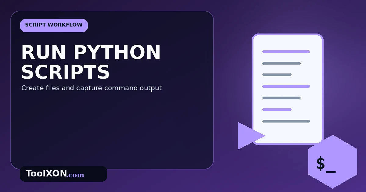 How to Run Python Scripts and Save Output in Termux