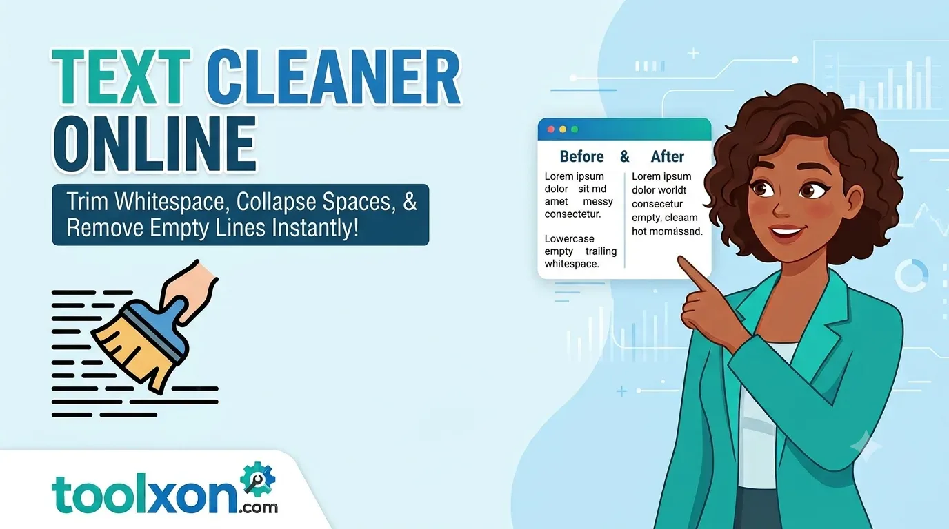 Text Cleaner Online - Trim Whitespace & Remove Empty Lines