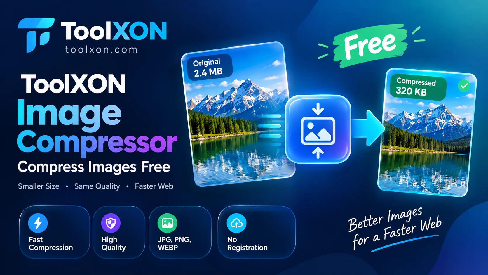 ToolXON Image Compressor – Compress Images Free