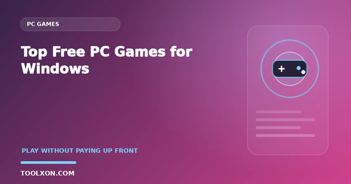 Top Free PC Games for Windows (2026)
