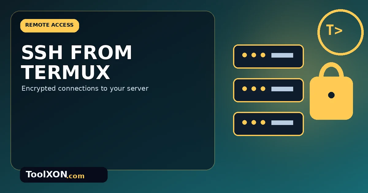 How to Use SSH in Termux to Connect to a Server